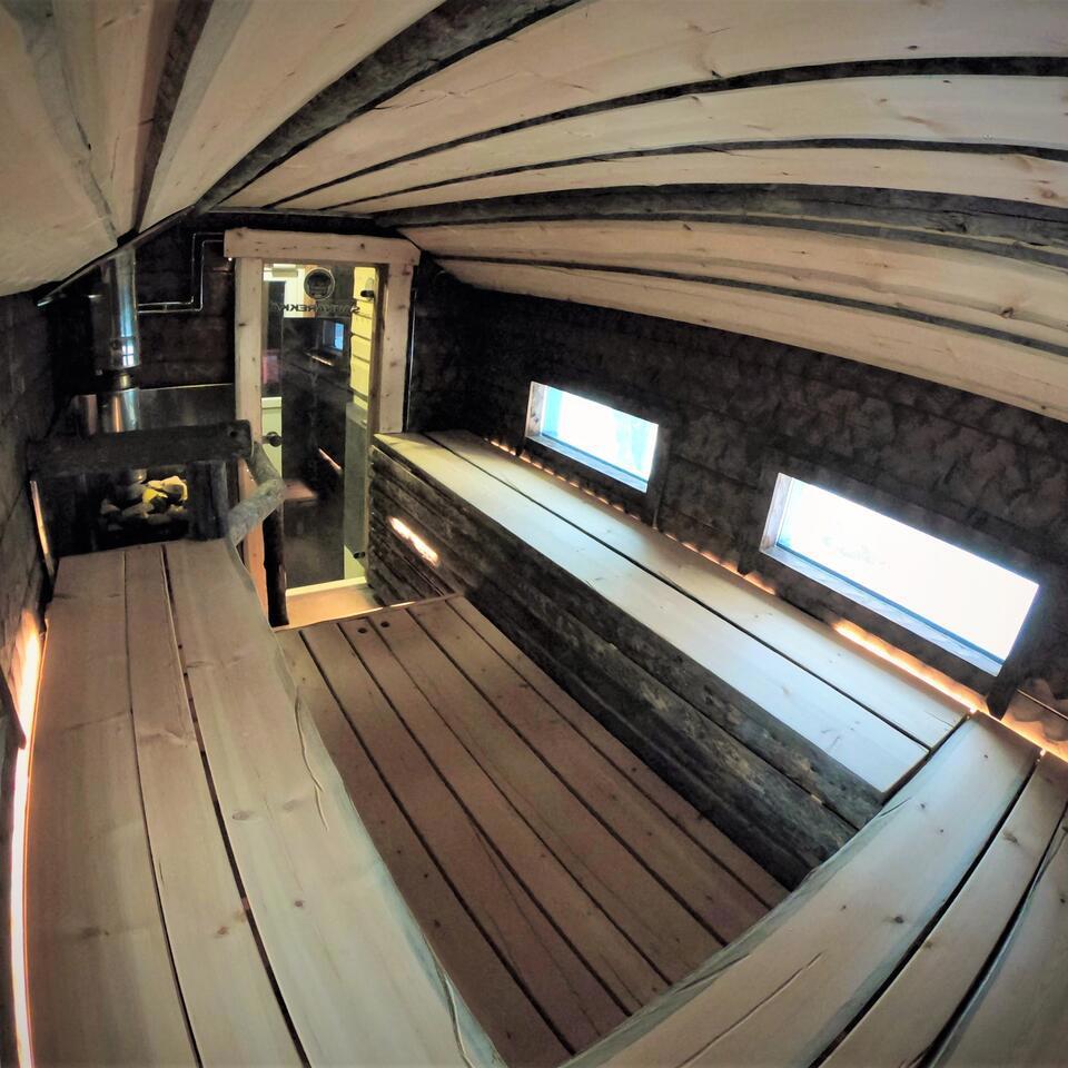 Saunarekka | Sauna on the road